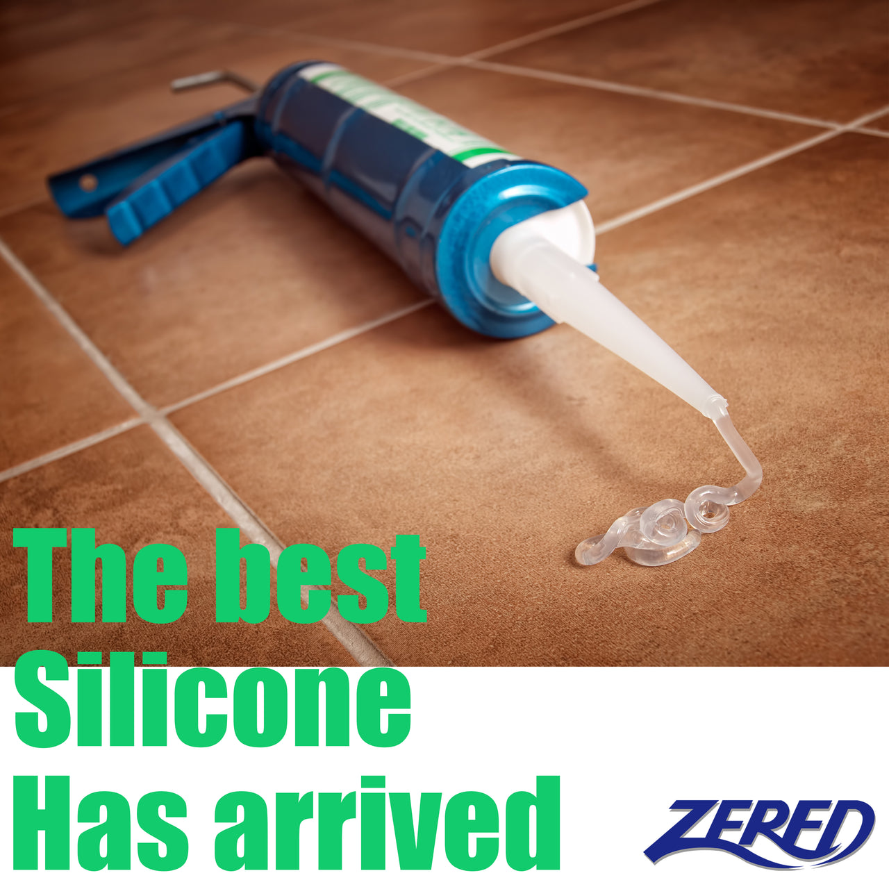 Zered™ BioSeal Silicone Clear General Purpose Silicone Sealant Caulk
