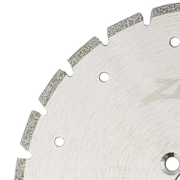 Zered V-Slot Electroplated Marble Diamond Blade for Angle Grinder / Angle Grinder use