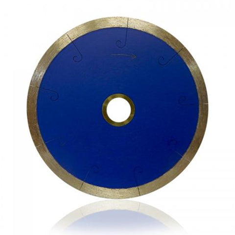 Zered Porcelain Diamond Blade with J-SLOT - Tiles, Cuts Porcelain, Ceramic, and Glass / Angle Grinder use