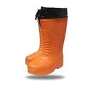 ZERED SAVER Mens Waterproof Rubber Rain Boots Work Safety Boots - Steel Toe