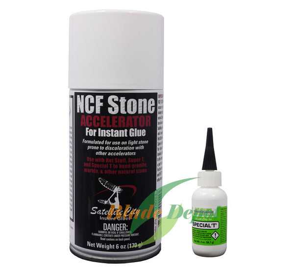 NCF Stone aerosol accelerator for CA glue, 6oz, NCFS-6
